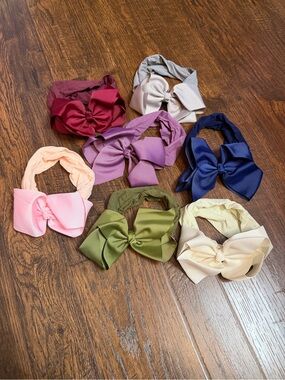 🎀Girls Headband Set with Large Bow🎀